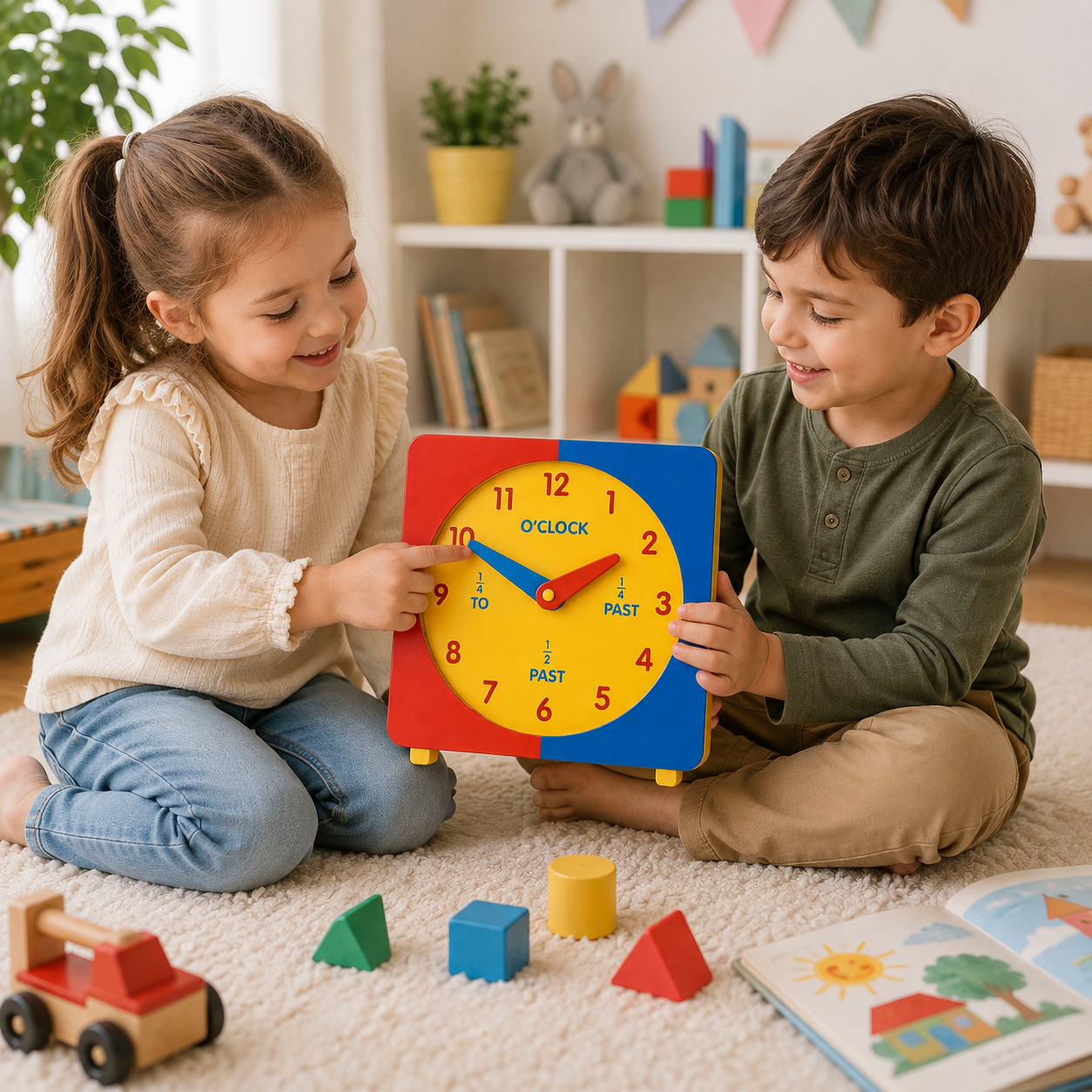Geared Learning Clock