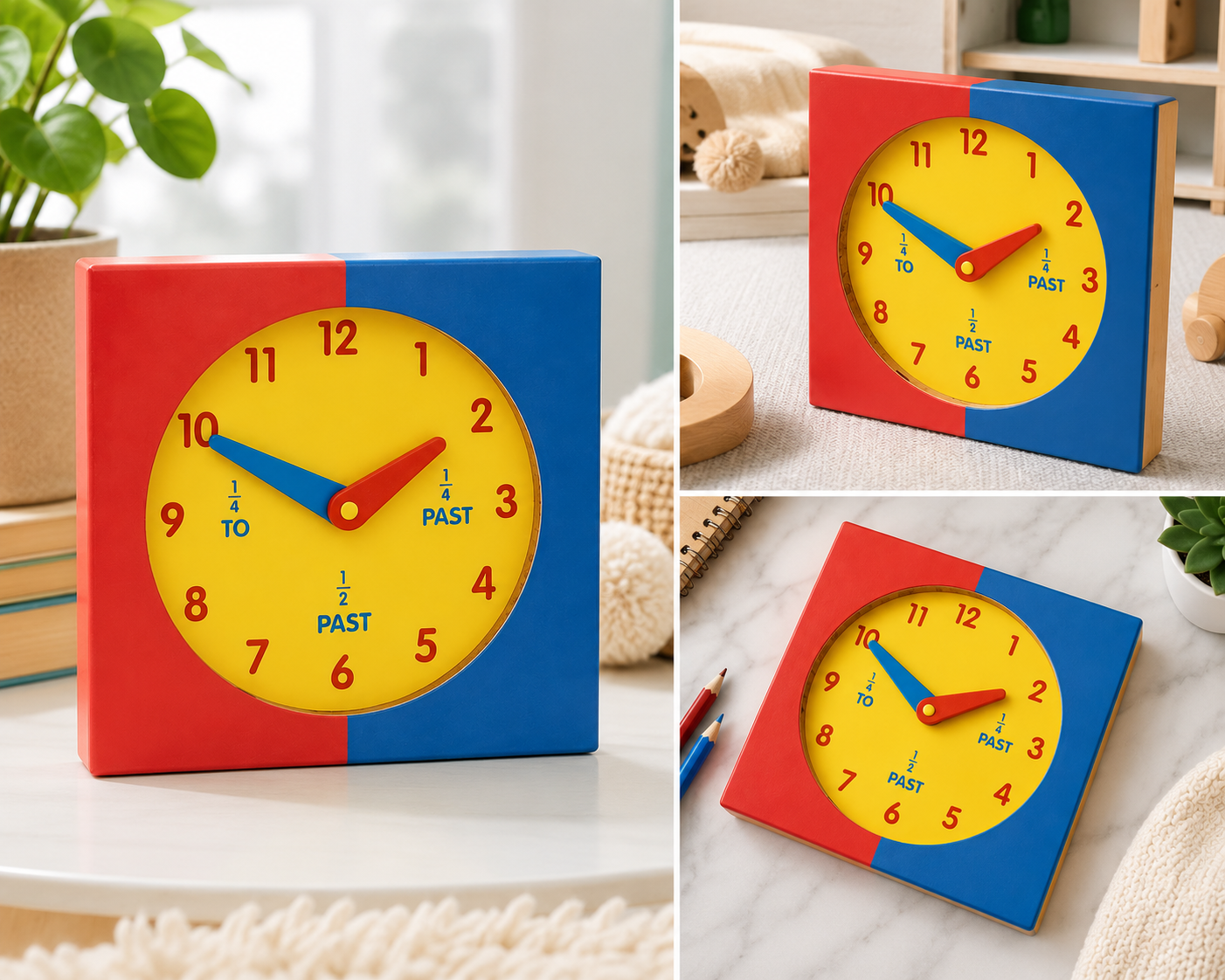 Geared Learning Clock