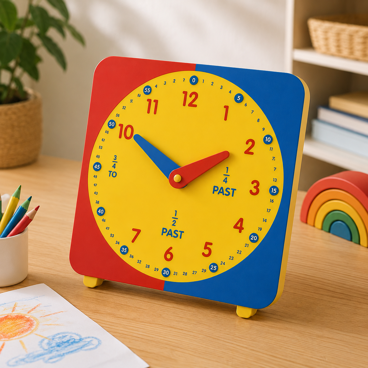 Geared Learning Clock