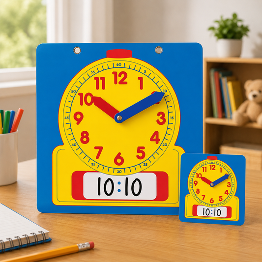 Write & Wipe Learning Clocks