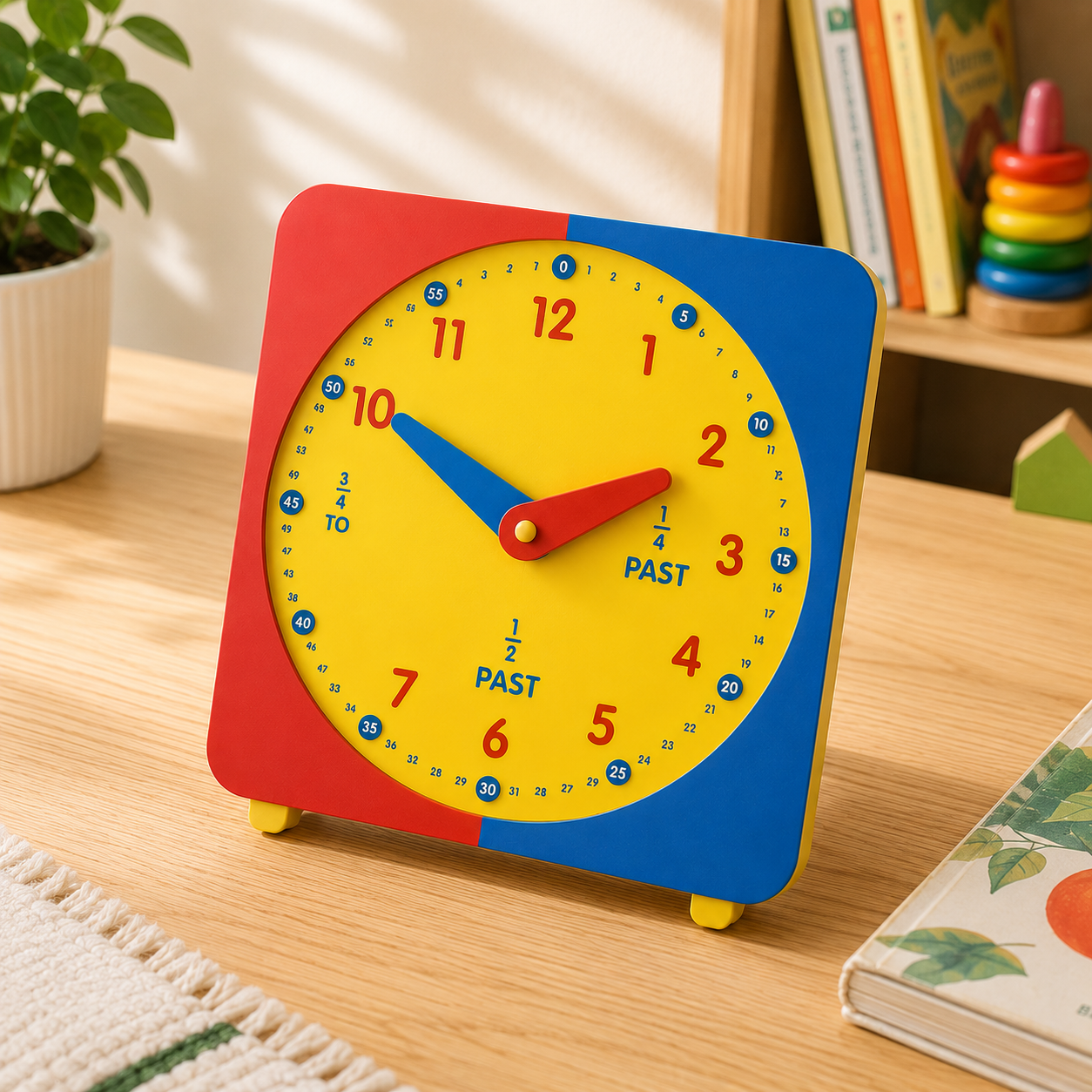 Geared Learning Clock