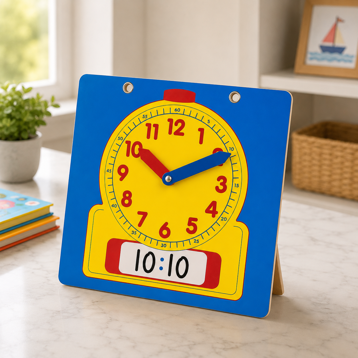 Write & Wipe Learning Clocks