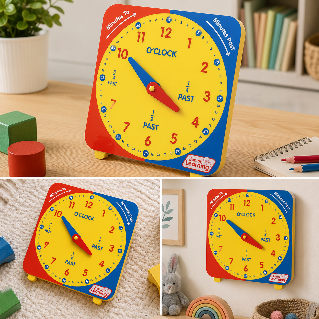 Geared Learning Clock